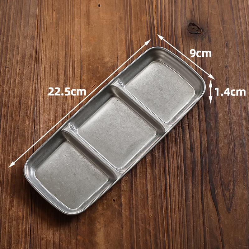 Retro geteilte Dip-Schale