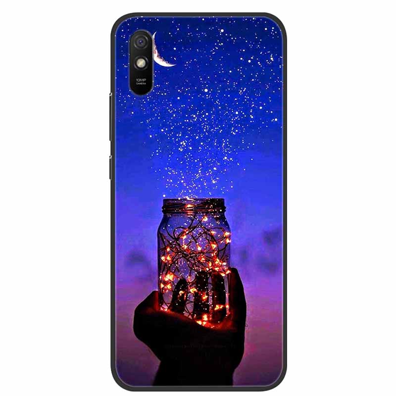 For Xiaomi Redmi 9A Case Redmi 9AT Shockproof Soft Silicone TPU Back Cover For Redmi 9i 9A Sport Phone Cases 9AT Cute Cartoon