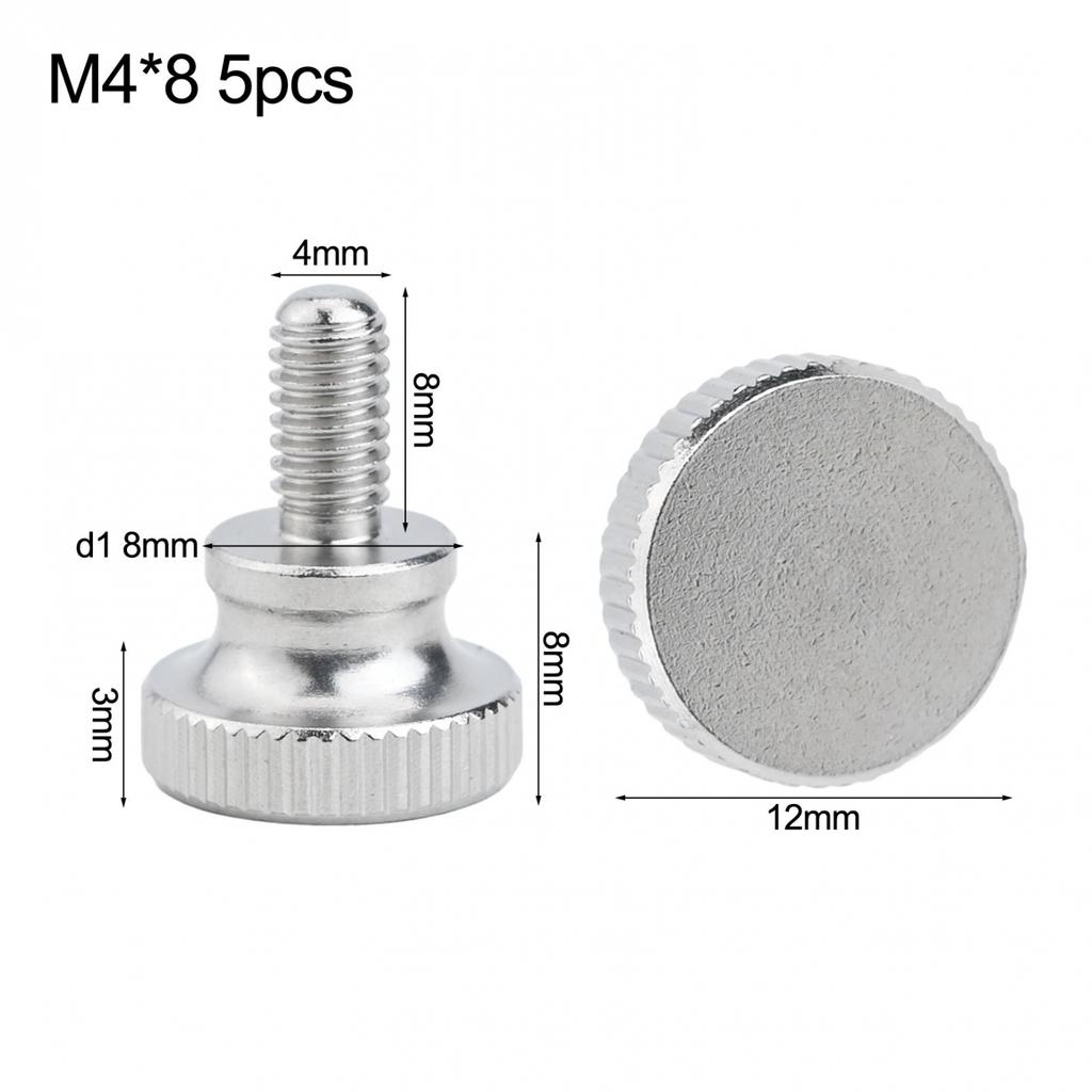 Lock Screw Strong Thumb Tighten 304 Stainless Steel