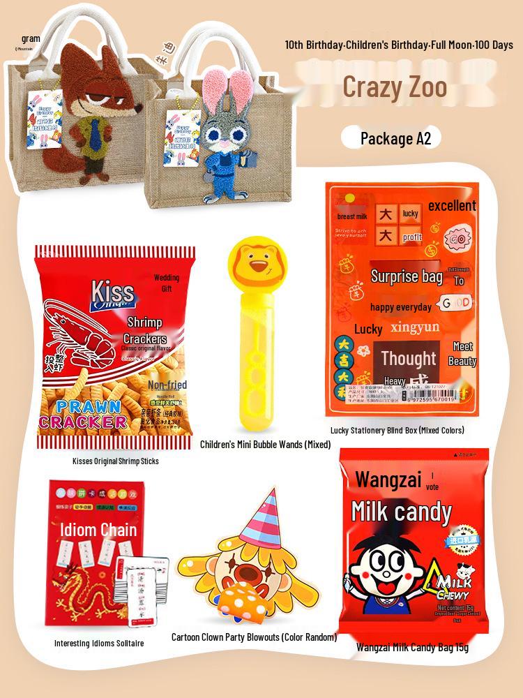 Kids' Party Favors: Gift Bags for 10-Year-Olds, Kindergarten Classmates, and Elementary School Graduations