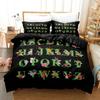 Alphabet Lore Duvet Cover Pillowcase Bedding Set 2/3 Pieces bedroom decoration Girls Boys adult Single/Double/Large Size
