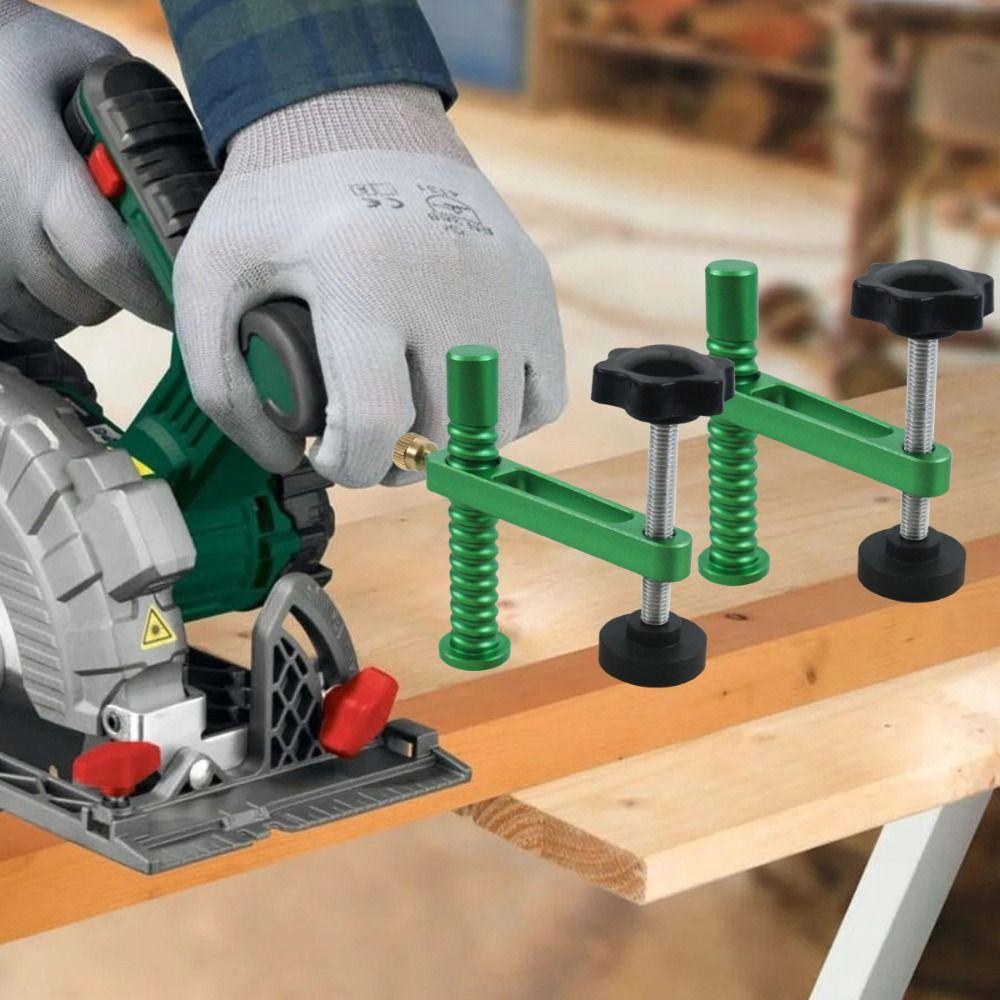 Quick Release Workbench Clamp 19/20mm Quick Acting Dog Clamp Hand Tool Bench Dog Clamp  Carpentry