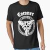 Coroner Band Rock Coroner Coroner Coroner Coroner Coroner Coroner Slayer Band Metallica Band Judas P Essential T-Shirt