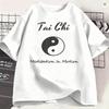 Tai Chi Spiritual Wellness Tshirt For Unisex Funny 100 Cotton Tee Shirt O Neck Short Sleeve T Shirt Printed Tops