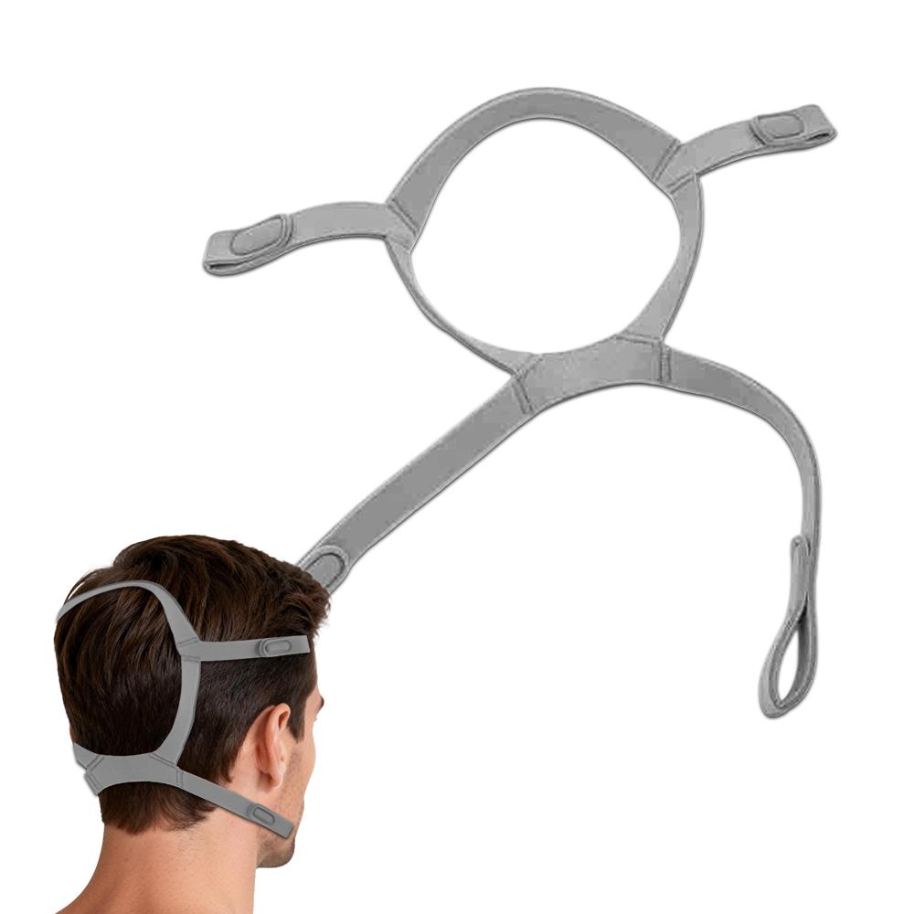 Replacement CPAP Headgear Strap Adjustable Headand for F30/F30i/F40 Full Face Mask - Comfortable, Breathable Fabric Headband