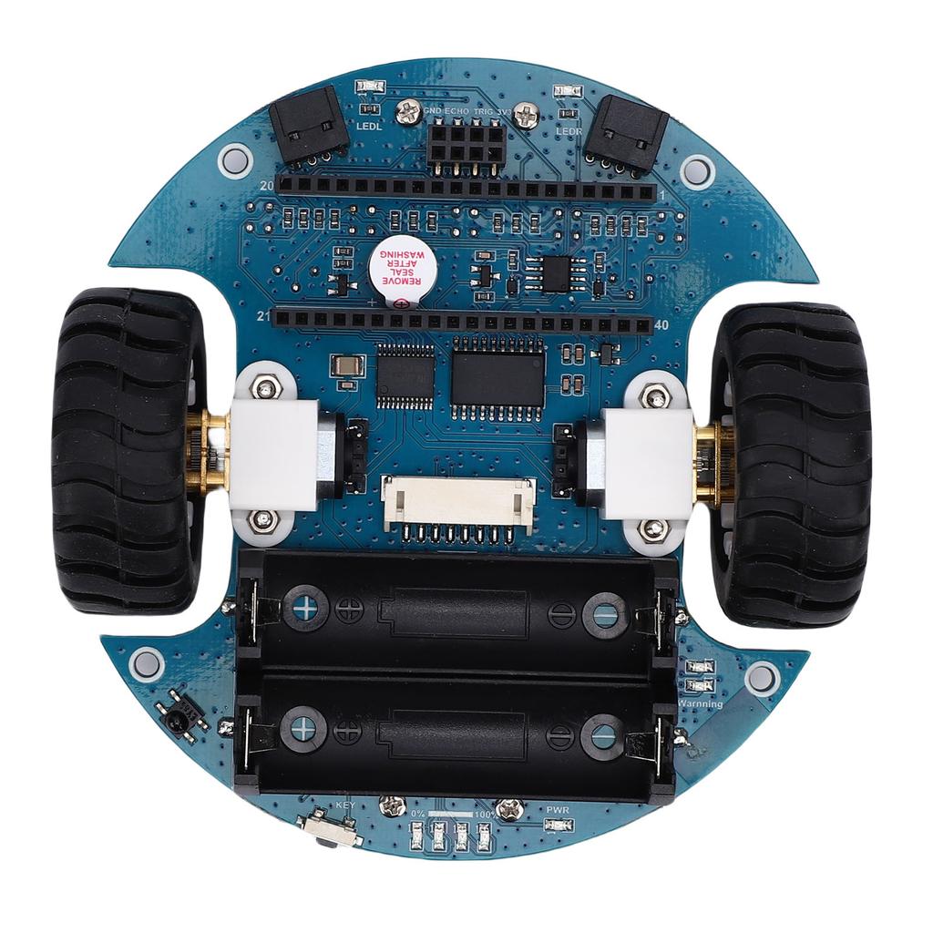 Smart Robot Car Kit Based Support for RP2350 Plus Obstacle Avoidance Line Tracking Bluetooth Infrared Remote Control