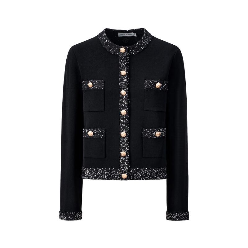 GIOVANNI VALENTINO Women's Little Fragrance Style Knit Cardigan