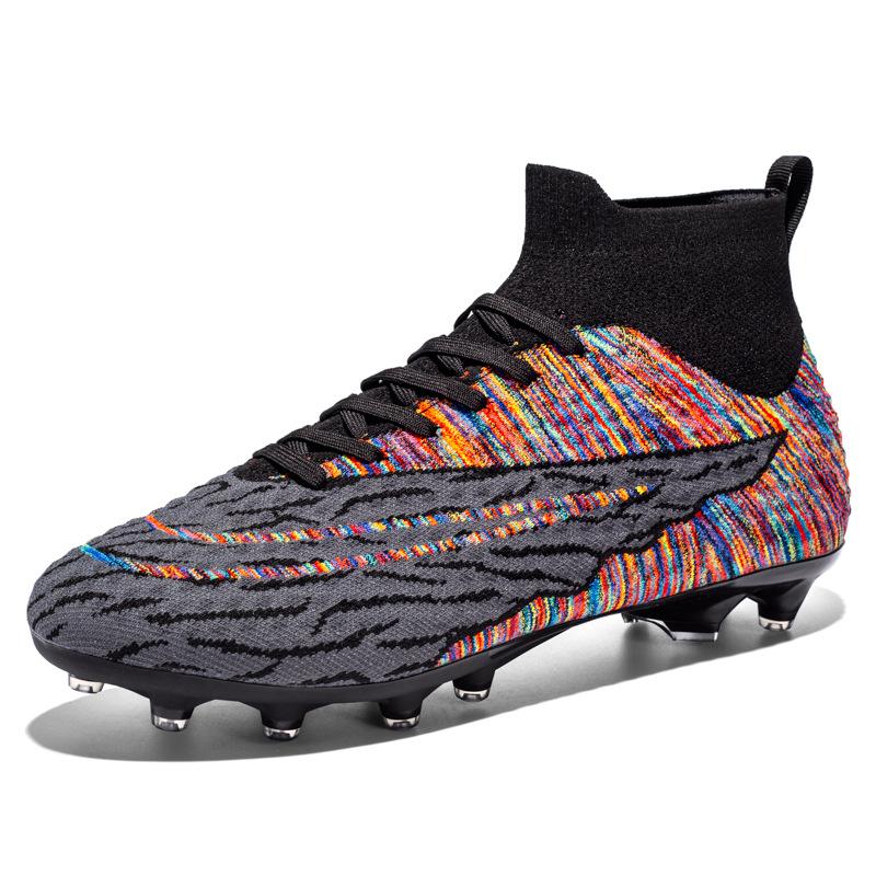 

Весенние импортные бутсы для футбола с высоким верхом, мужские, маленького размера, AG, шипы, студенческие, для соревнований на искусственном газоне 33