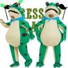 Cartoon Frog Cosplay Inflatable Costume Aldult Halloween Party Dress Up Props
