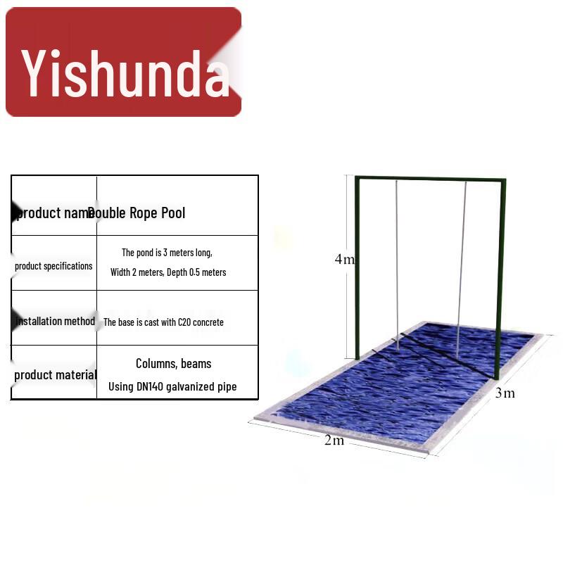 Yishunda Outdoor Horizontal Obstacle Ladder