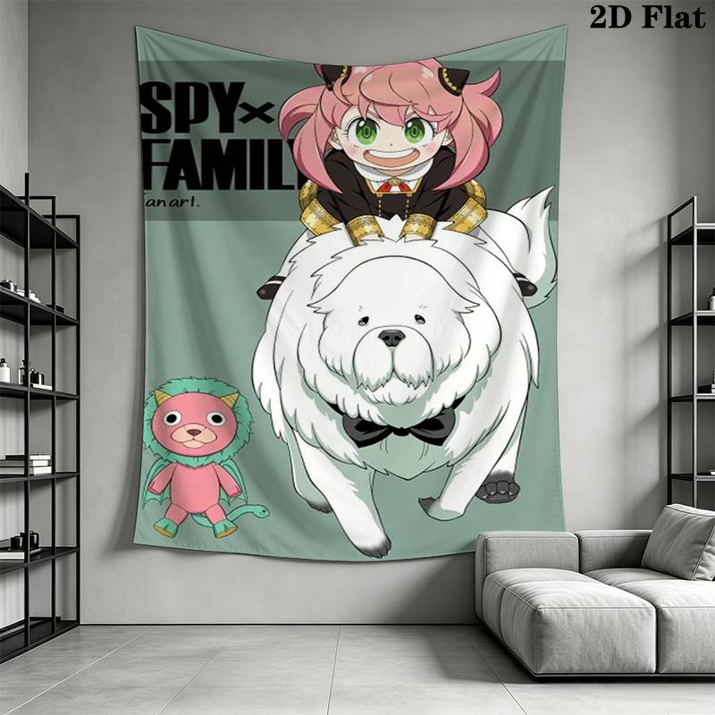 Spy X Family Pattern Home Decor Tapestry, Wall Hanging, Decorative RV Wall Cloth.MGT0918561