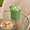 1PCS Flower Desktop Wastebasket Household Cute Mini Storage Bin Bedroom Small with Lid Large Opening Paper Basket