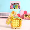 Authentic Care Bear Cartoon Keychain Squeeze Toy Pendant - Cute Couple Doll Gift