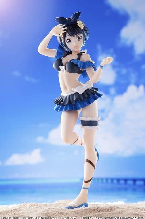 Ichiban Kuji Satisfaction Level 4 Summer Love C Prize Sarashina Ruka Summer Outfit Figure Rent-A-Girlfriend Pattern, Pattern.
