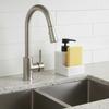 Large Capacity Soap Dispenser with Sponge Holder Countertop Liquid Pump Bottle for Hand Soap, Dish Soap & Lotions