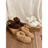 Warm Thick-soled Snow Boots Women's Winter Piled and Thickened Outer Wear Fluffy Cotton Shoes