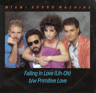 7-Zoll Schallplatte MIAMI SOUND MACHINE - Falling In Love (Oh je) 3406352 Episch 1985 Kanada Dance & Electronica Gebraucht