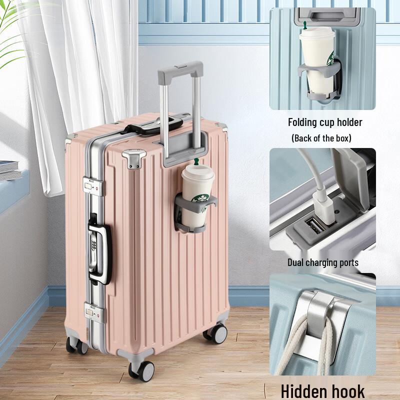 Li Shen Aluminum Frame Hardshell Suitcase