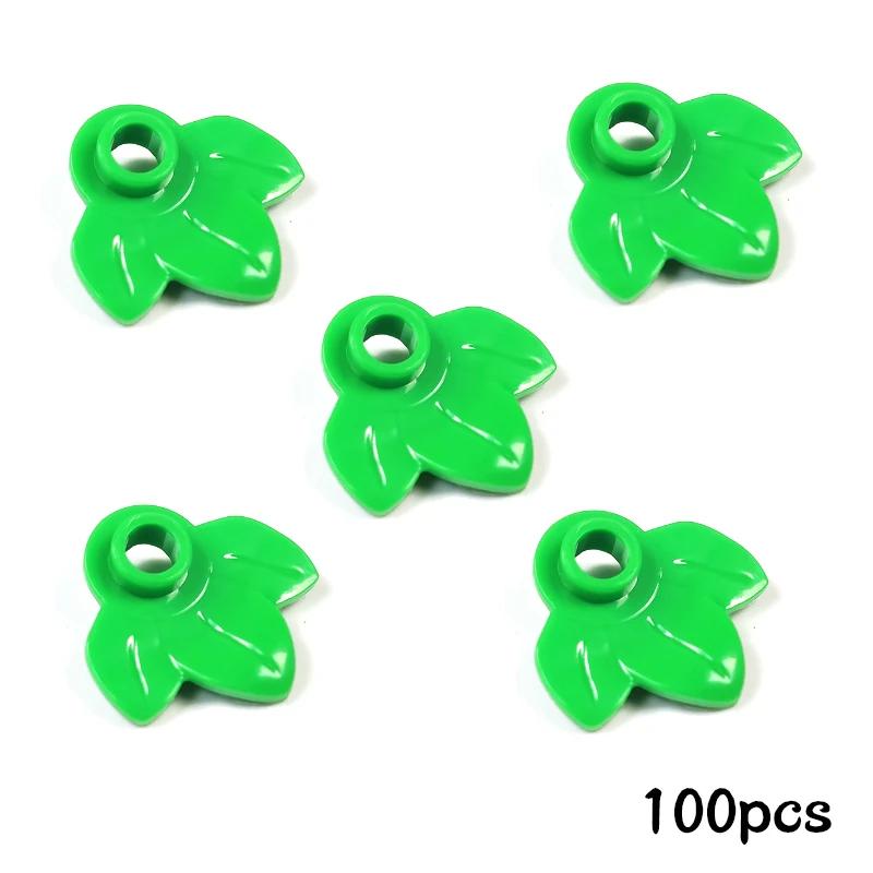 Non-Toxic Moc Building Blocks Plant Bush Tree Flower Grass Diy Buildingparts Creative Bricks 2417 2423 4727 6255 30176 33291 32607 Toys