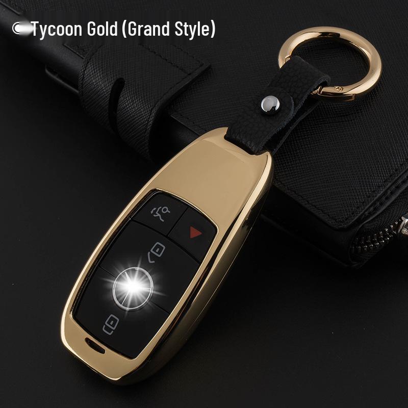Mercedes Key Shell Cover for 17 Models: Fits GLC, GLA220, 260GLE, 320C200L.