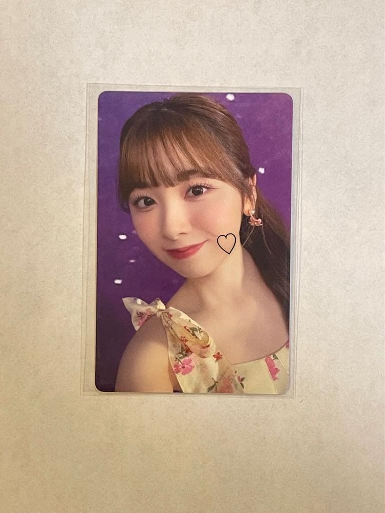 [USED] NiziU Stadium Upgrade Bonus Minhee Non-Sale Trading Card