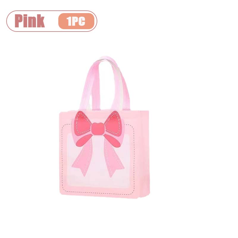 1-20PCS Cartoon Dopamine Handbag for Children High-End Non-Woven Fabric Party Gift Bag for Birthdays and Souvenirs