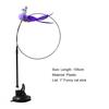 Cat Teaser Toy Suction Cup Base Exercise Training Interactive Toy Funny Cat Toy Pet Stick Toy for Kitten
