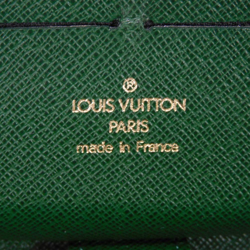 Used 12564 Zippy Organizer M60035 7940 Bellboy Green Zip Around Monogram Groom Veil Men's from Japan AUTHENTIC
