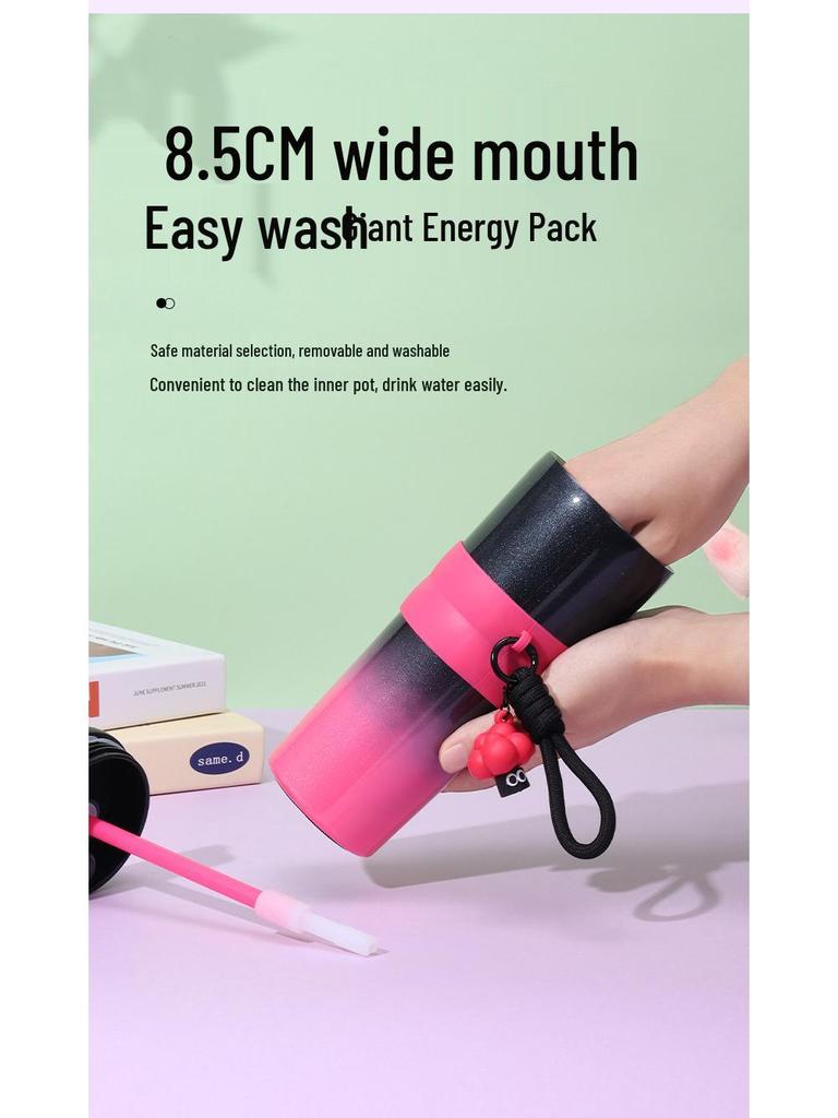 316 Stainless Steel Portable Insulated Car Cup with Handle