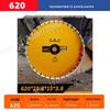 JiaJieShi Diamond Cutting Disc for Wall Slotting, Tile, and Marble - Dry Cutting Blade for Angle Grinders