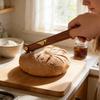 Style Bread Slicing With Wooden Handle For Artisan Baking And Crust Scoring