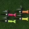 Magnetic Golf Accessories AntiLoss Lanyard 360 Rotation Tees Training Practice Training Tees Perfect for Driving Range