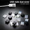 10PCS Plastic USB‑A Male Dust Cover Anti‑dust Protector Cap for USB‑A Data Cable U Disk Flash Drive Interface Dustproof Stopper2