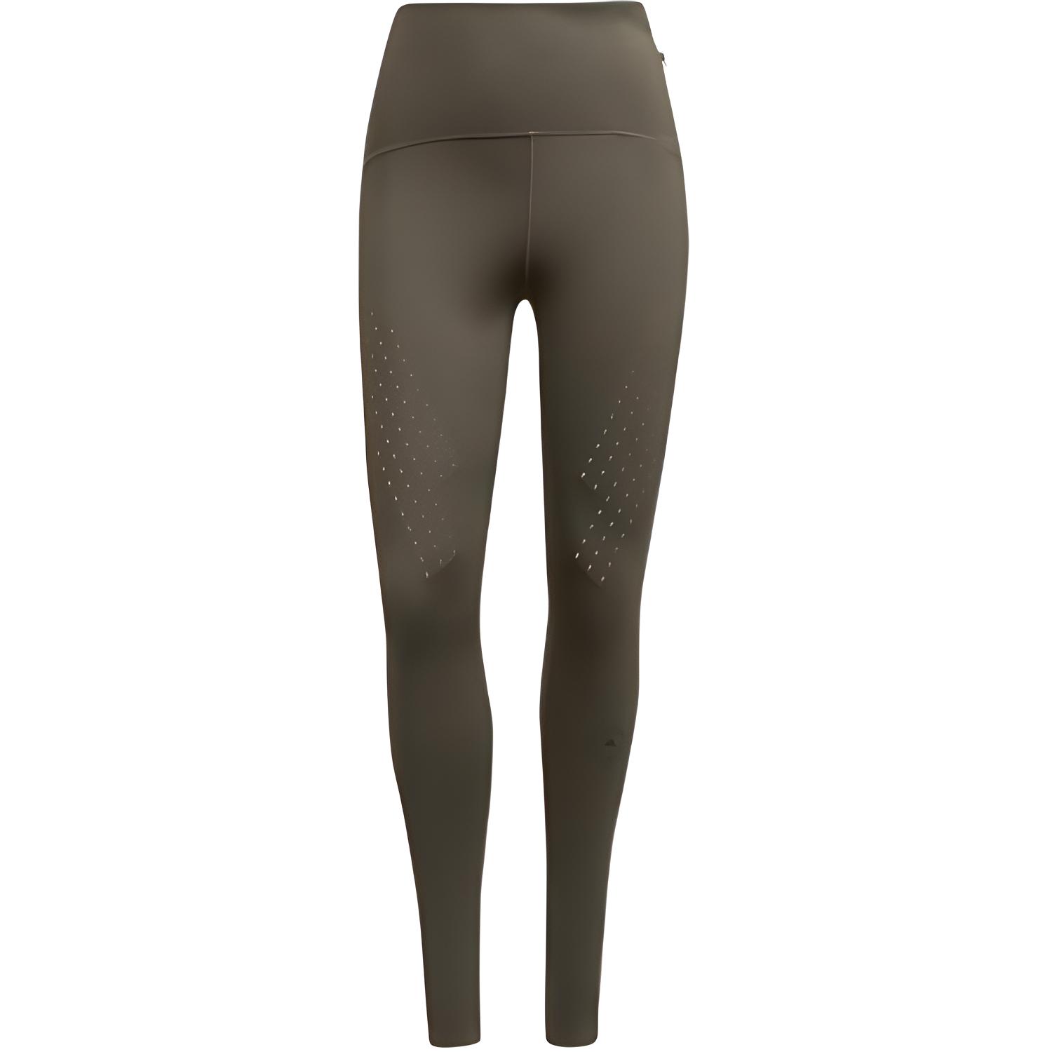 

Adidas X Stella McCartney Truepurpose Однотонные спортивные брюки с высокой посадкой, влагоотводящие, удобные, приятные к коже, женские, низ, темно-хаки, GU9479 XS