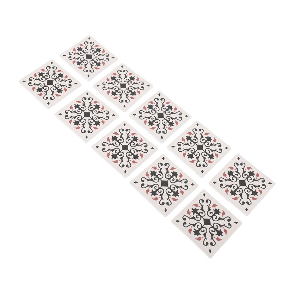 1: 12 Scale Dollhouse Flooring Tiles Wooden Mini Dollhouse Flooring Tiles Accessories for Home Decor 30 Piece