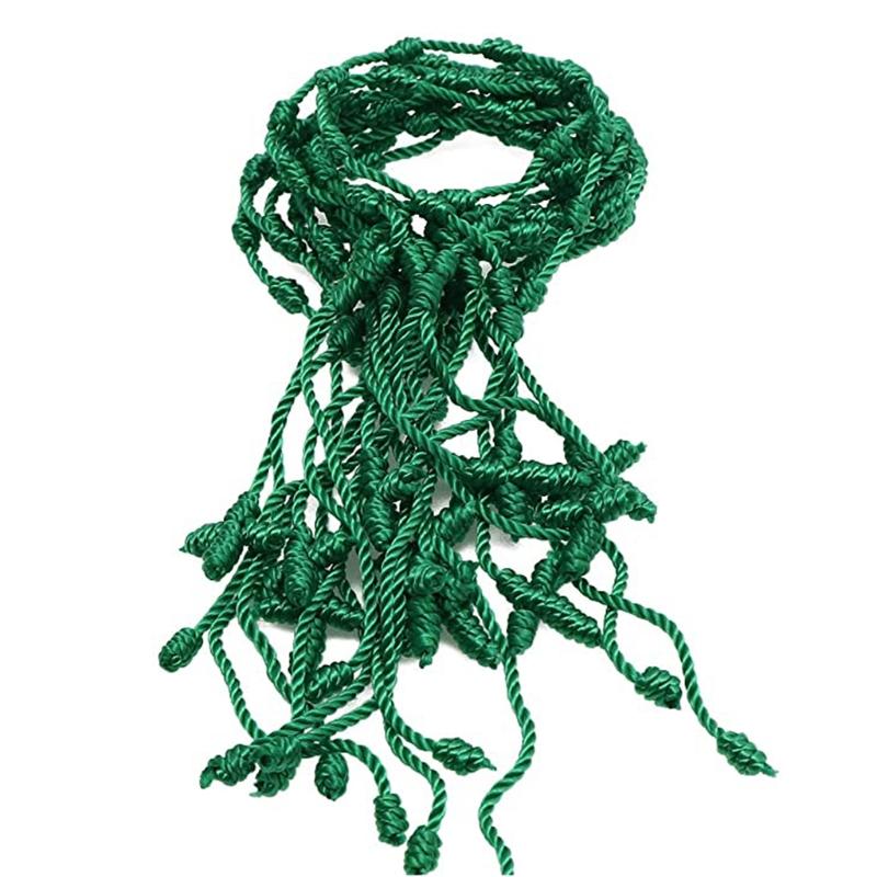 12 Pieces 7 Knot String Kabbalah Bracelet for Protection Adjustable Good Luck Tibet Bracelets Amulet Gift for Men & Wome