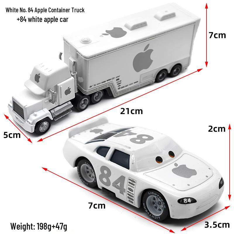 Mack Truck & Race Car Alloy Toy Set for Kids