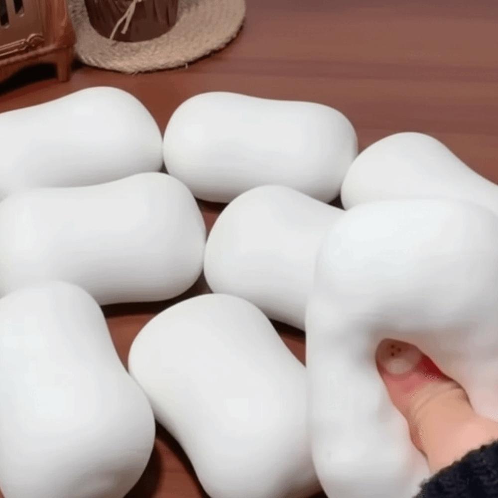 Slow Rising Crunchy Soap Ball Realistic Soap Soap Squishy Toy Funny Soap Squeeze Ball Office