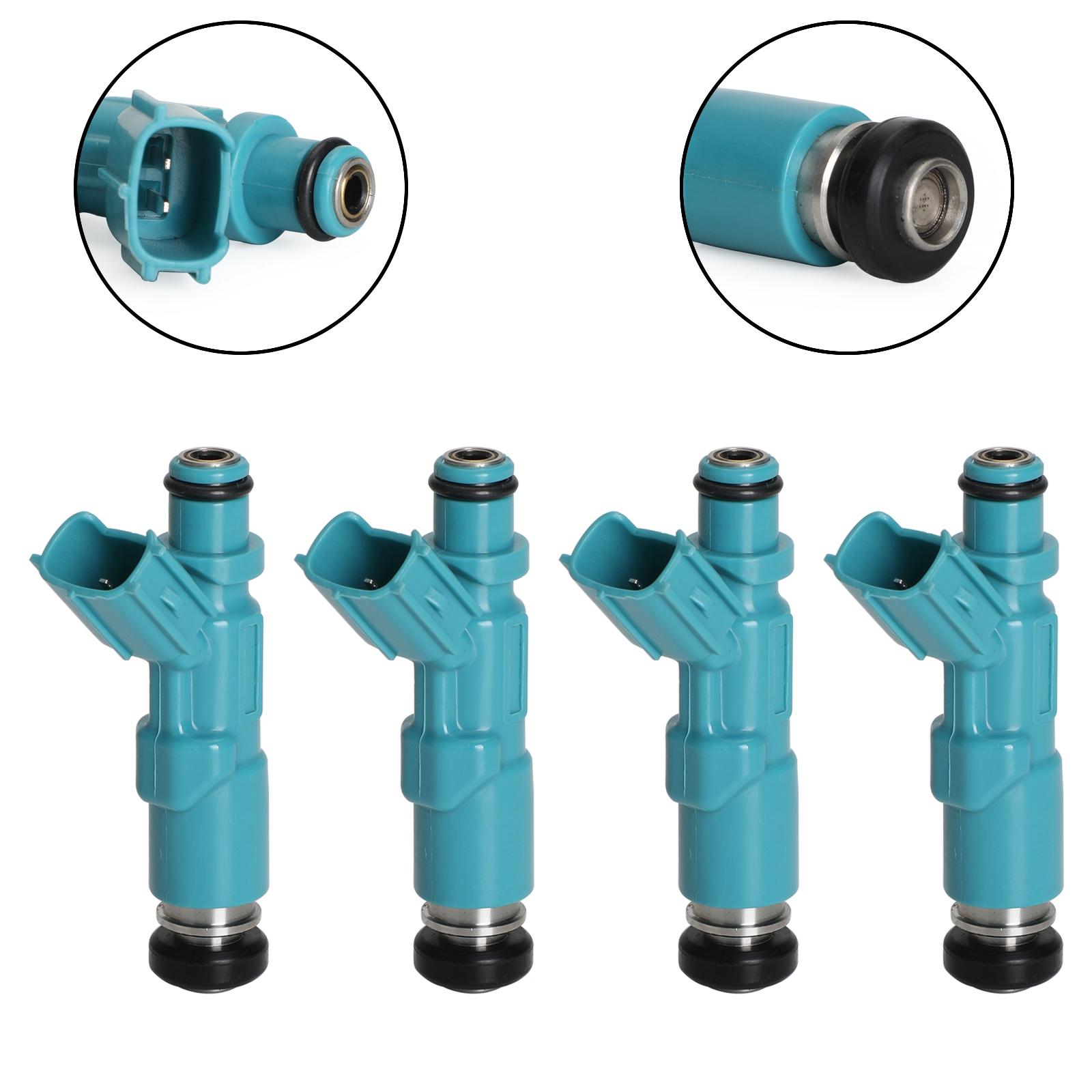 4PCS Fuel Injectors 23250-23020 Fit for Toyota Yaris Vitz 1.0L 1.3L 1999-2005