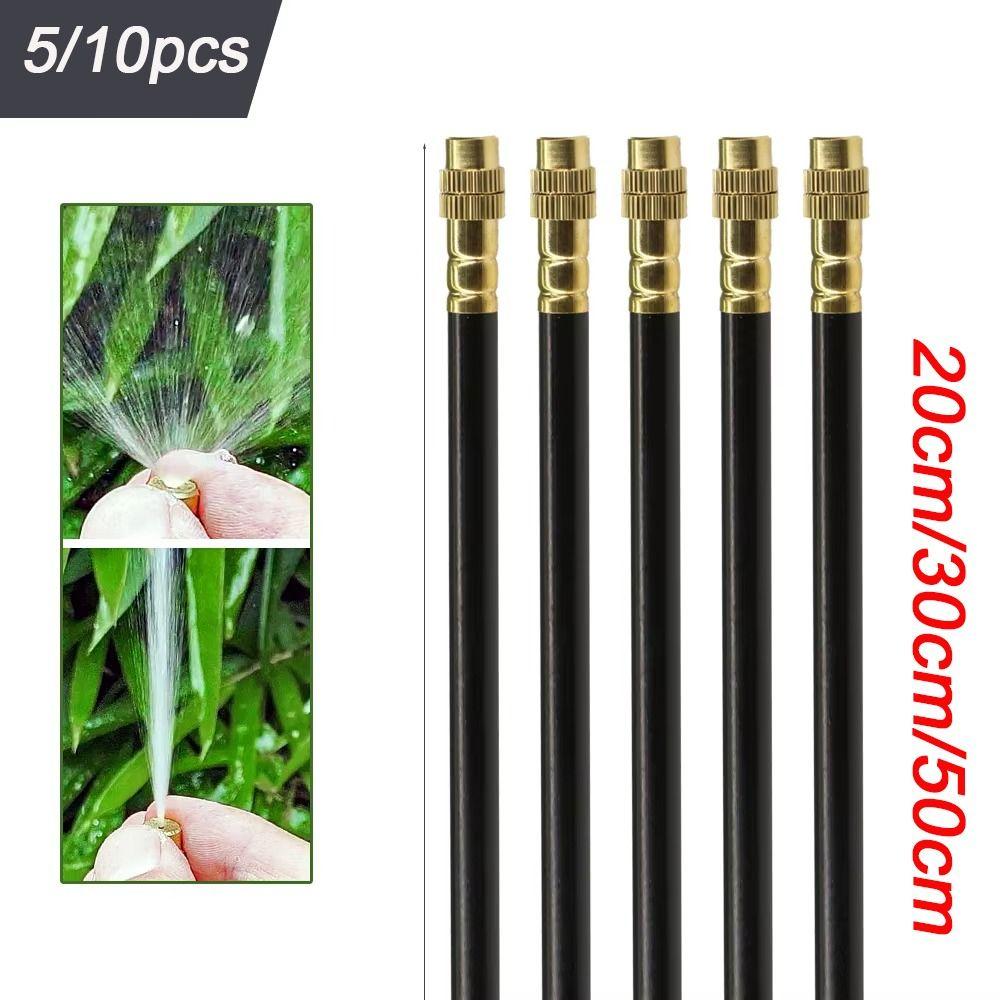 5/10st Justerbara Dimmunstycken 20/30/50cm Bevattning Automatisk Vattning Ny Atomiserande Spridare