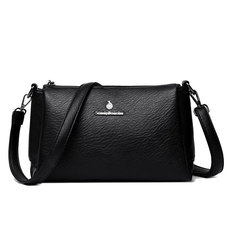 

Stylish large-capacity shoulder messenger bag чорний