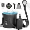 Portable Self-Priming Outdoor Shower Pump with Shower Head for Dorms and Rural Homes
