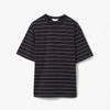 STill By Hand STriped T shirT Black Thf1m60000a98
