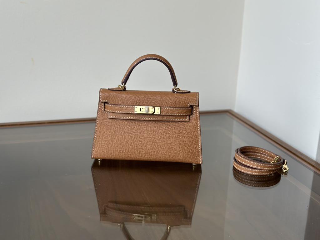 19 Element EP Leather Wrist Strap Five Metal Single Leather Strap Crossbody Mini Fashion Womens Bag