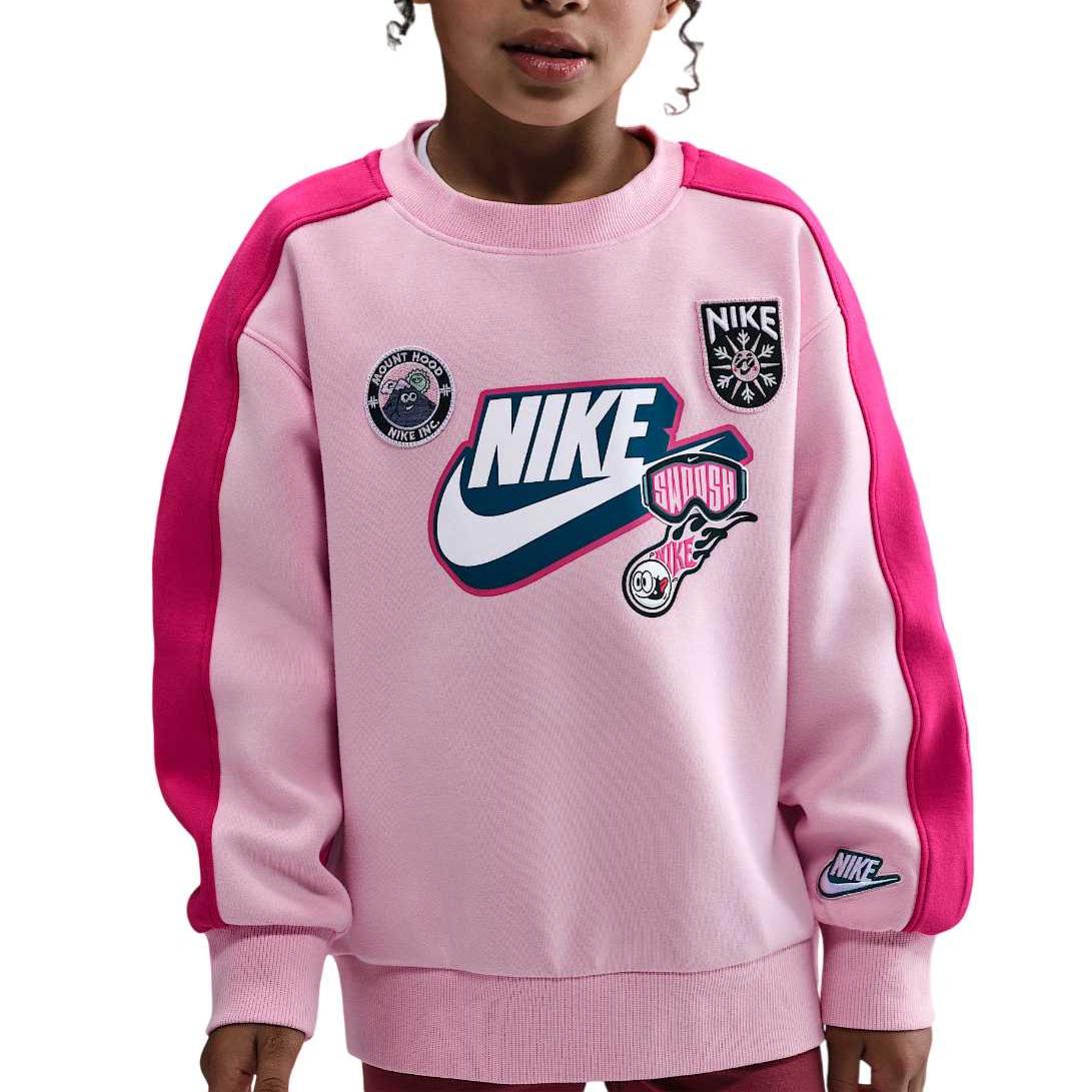 

Nike Kids Sweatshirts Crew Neck Moderate IO5970-690 5