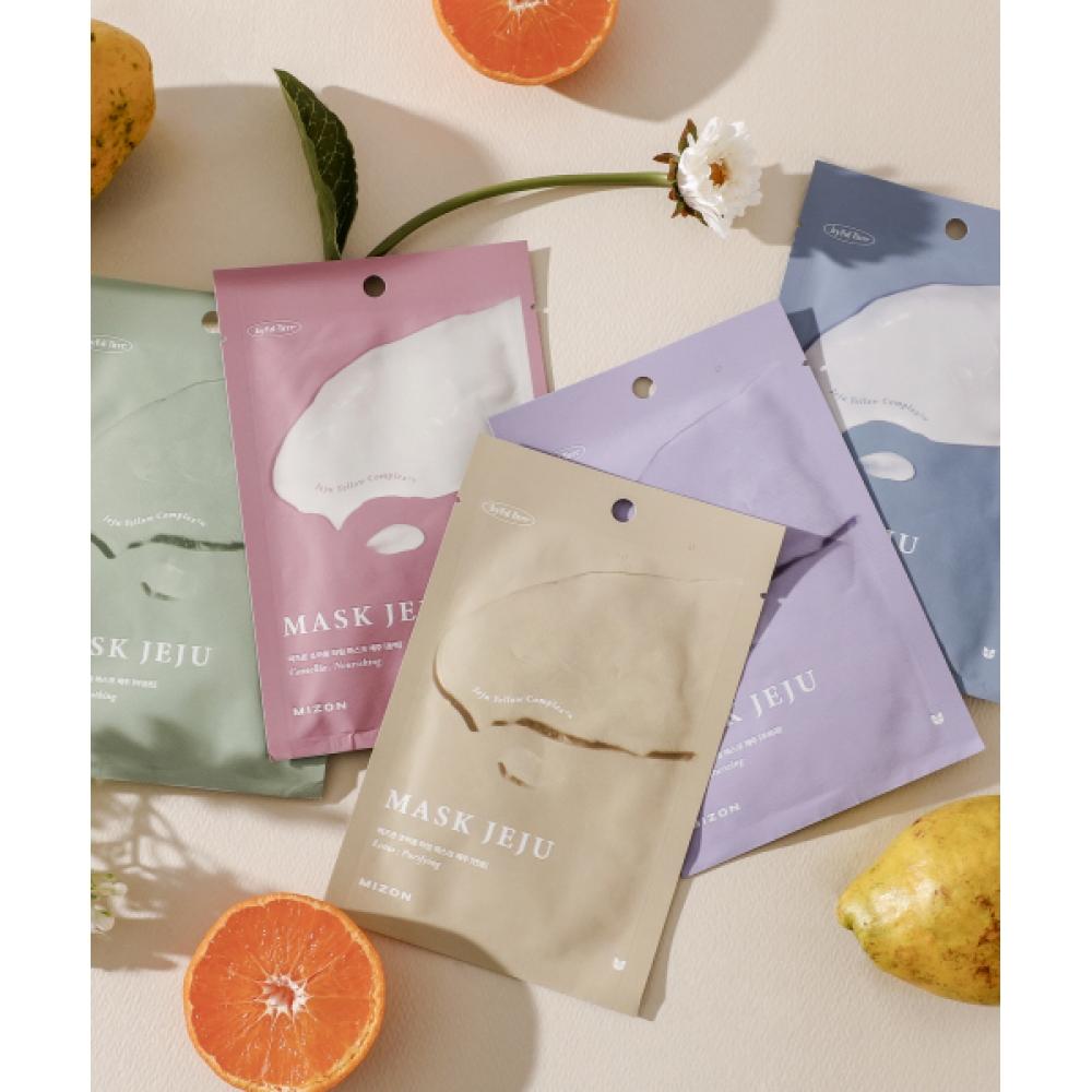 

Mizon Joyful Time Mask Jeju Line 5 Types 10 Sheets Choose 1 10 lotus flowers