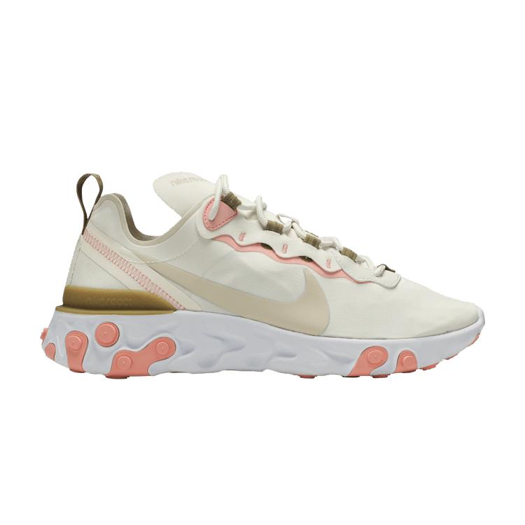 Nike React Element 55 Light Orewood Brown (Women s) 36.5