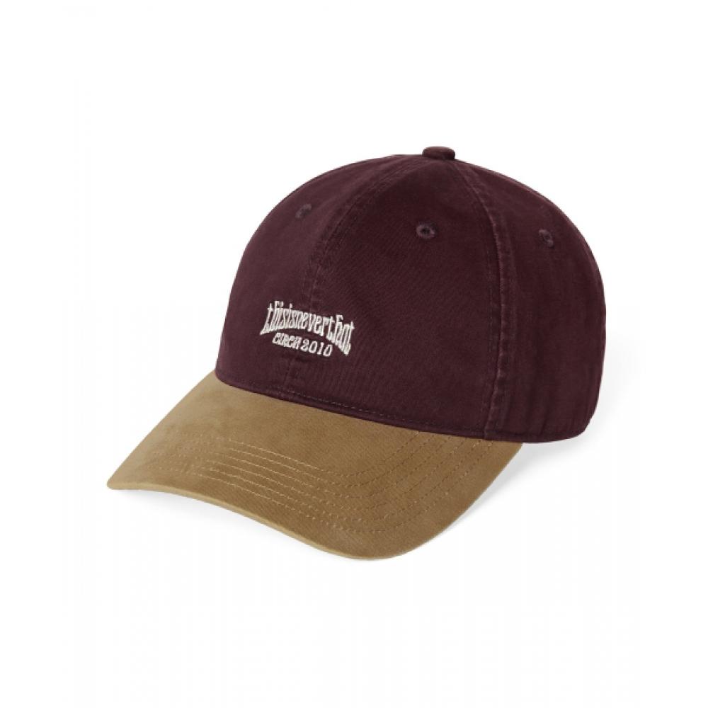 Thisisneverthat Small Rs Logo Cap Burgundy Beige F