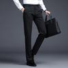 Men's Straight-Leg Casual Business Dress Pants - Breathable and High-Quality