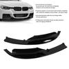 2Pcs Front Bumper Splitter Lip Body Kit Deflector Fit for 3‑Series F30 F35 2012‑2018Glossy Black